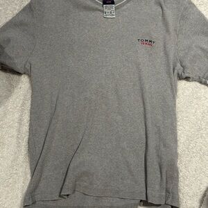 Vintage Tommy Hilfiger Medium Gray Short Sleeve Tee